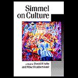 Simmel on Culture  Selected Writings