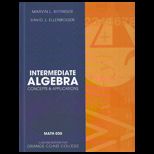 Intermediate Algebra   With 2 CDs (Custom)