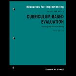 Resources for Implementing Howell and Nolets Curriculum Based Evaluation  Teaching and Decision Making