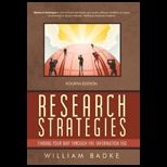 Research Strategies Finding Your Way through the Information Fog