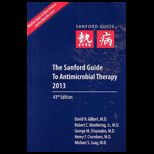 Sanford Guide to Antimicrobial Therapy, 13 Pocket Edition