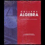 College Algebra   With Mathxl (Custom)
