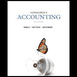 Horngrens Accounting With New Access Package