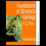 Foundations of Structural Geology