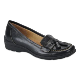 Softspots Tanya Leather Loafers, Black, Womens