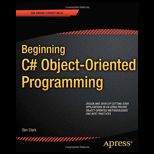 Beginning C# Object Oriented Program.