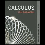 Calculus Early Transcendentals (4th Printing)