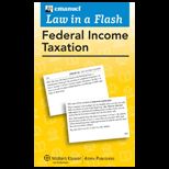 Law in a Flash Cards Federal Income Tax, 2010