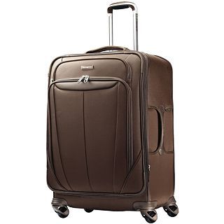 Samsonite Silhouette Sphere 25 Expandable Spinner Upright Luggage, Brown