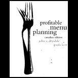 Profitable Menu Planning (Canadian)