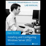 Installing and Config. Win. Services 2012 Lab Man