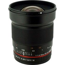 Rokinon 24mm F/1.4 Aspherical Wide Angle Lens for Olympus 4/3