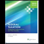 Federal Taxation of Business Organizations and Their Owners