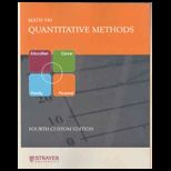 Math540  Quantitative Methods   With CD (Custom)