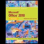 Microsoft Office 2010  Illustrated Introductory, First Course (Spiral)   Package