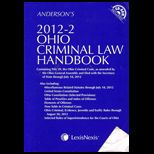 Ohio Criminal Law Handbook 2012   With CD