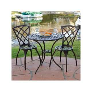 Modern 3 pc. Outdoor Bistro Set