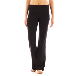 Flirtitude Yoga Pants, Black, Womens