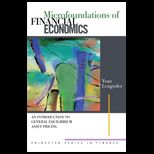 Microfoundations of Financial Economics