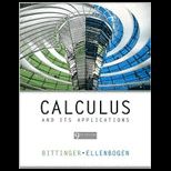 Calculus and Its Application (Loose)   With Access and Card