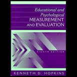 Educational and Psychological Measurement and Evaluation