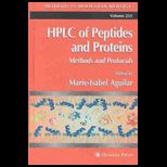 Hplc of Peptides and Proteins