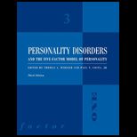 Personality Disorders and the Five Factor Model of Personality