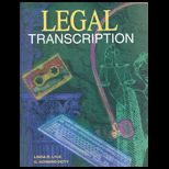 Legal Transcription   With CD