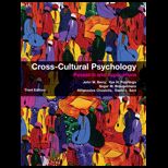 Cross Cultural Psychology Research and Applications