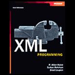 Xml Programming  Core Reference   With CD
