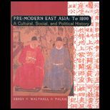 Pre Modern East Asia  to 1800