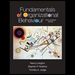 Fundamentals of Organizational Behaviour (Canadian) Text Only