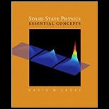 Solid State Physics, Essential Concepts
