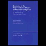 Elements of the Representation Theory of Associative Algebras Techniques of Representation Theory