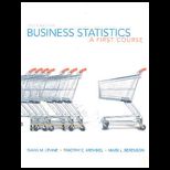 Business Statistics   With CD and Student Solution Manual