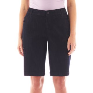 St. Johns Bay St. John s Bay Secretly Slender Bermuda Shorts   Plus, Rinse,