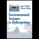 Environmental Isotopes in Hydrogeology