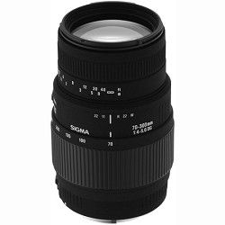 Sigma 70 300mm f/4 5.6 DG Macro Telephoto Zoom Lens for Minolta and Sony SLR Cam
