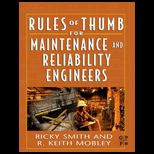 Rules of Thumb for Maint. and Rel. Engineers