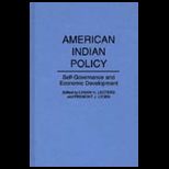 American Indian Policy