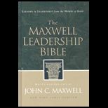 Maxwell Leadership Bible   New King James International Version