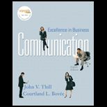 Excellence in Business Communication   With Access