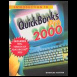 Introduction to Quickbooks Pro 2000 / With CD and 3.5 Disk