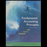 Fundamental Accounting Principles, Volume 1 Chapter 1 12 (Custom Package)