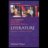 Compact Bedford Introduction Literature   With CD