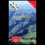 Colloquial Amharic   With CD