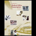 Introduction to Medical Office Transcription   With CD