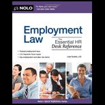 Employment Law Essential Hr Desk Reference