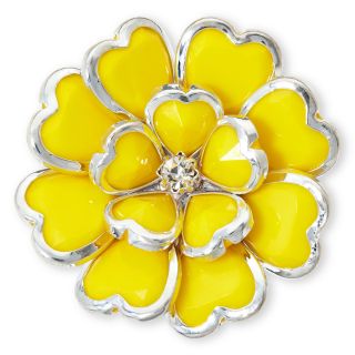 MIXIT Mixit Yellow Bloomin Cute Stretch Ring