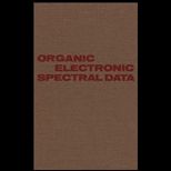 Organic Electronic Spectral Data